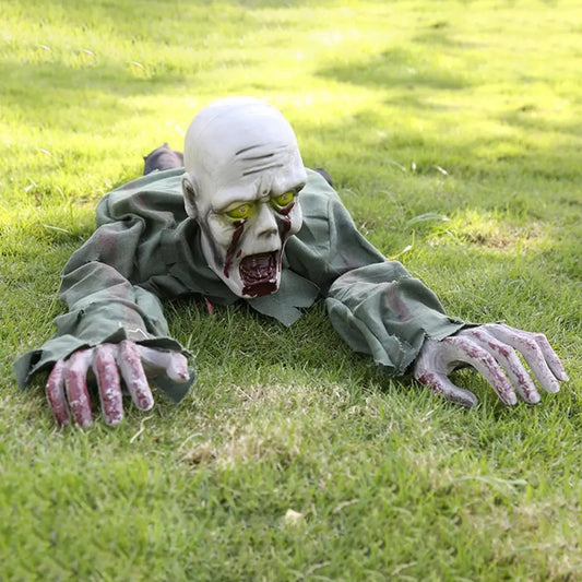 HauntWatch Crawling Zombie Animatronic